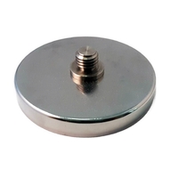 Magnetic base with 5/8&quot; thread 100mm diameter